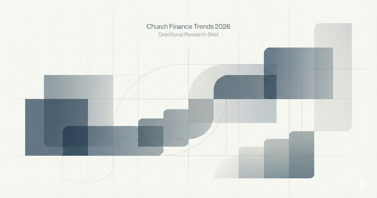 Church finance trends 2026 directional research overview for U.S. church leaders