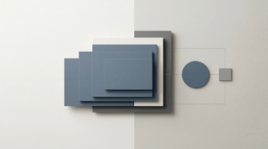 Abstract illustration representing layered governance and slower financial decision-making in churches.