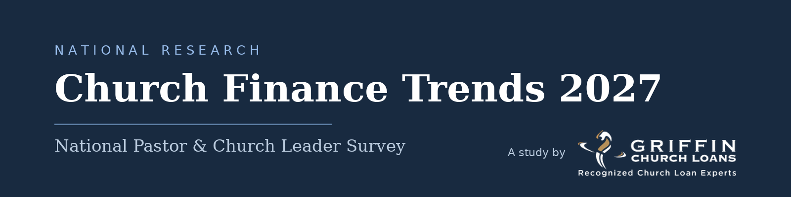 Church Finance Trends 2027 — National Pastor & Church Leader Survey